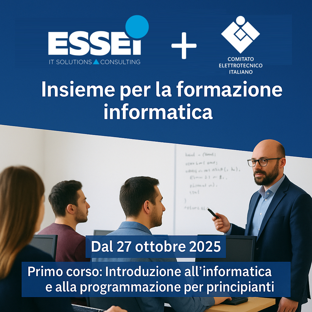 ESSE I SOLUTIONS in partnership con il CEI – Comitato Elettrotecnico Italiano
